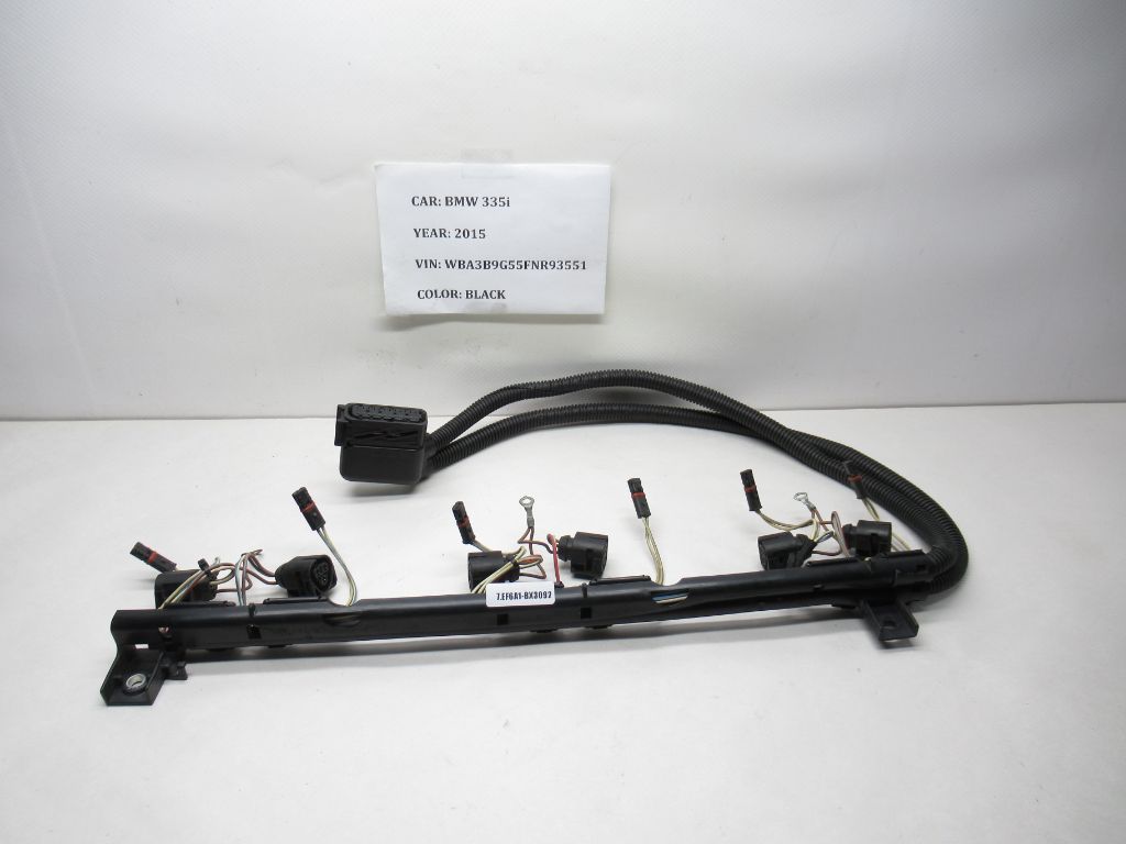 10-15 BMW 335i xDrive N55 Engine Ignition Module Wiring Harness 7592512 OEM