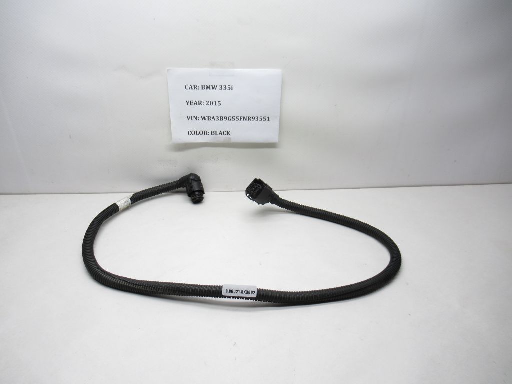 2012-2015 BMW 335i xDrive Gas Engine Installation Wiring Loom 7592509 OEM