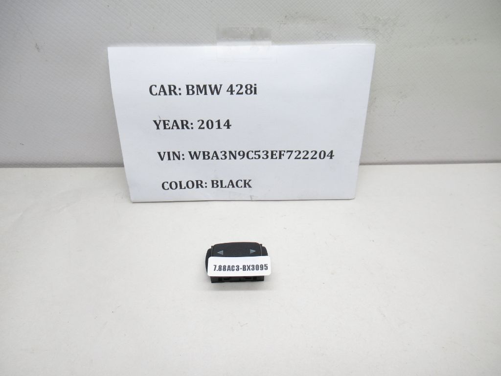 2014-2016 BMW 428i  Front Seat Adjustment Switch 9227855 OEM