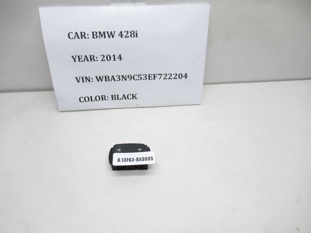 2014-2016 BMW 428i Front Seat Adjustment Switch 9227855 OEM