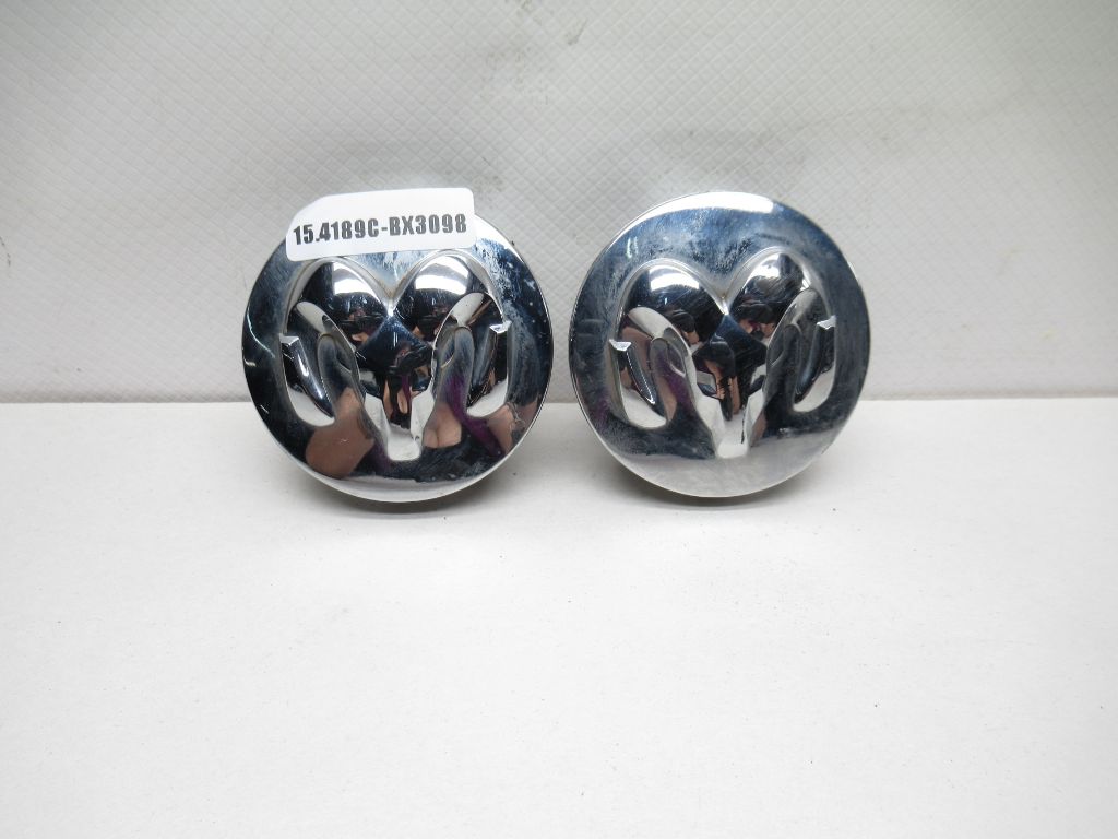 2007-2014 Dodge Avenger Charger Caliber Wheel Center Cap Pair 52110398AA OEM