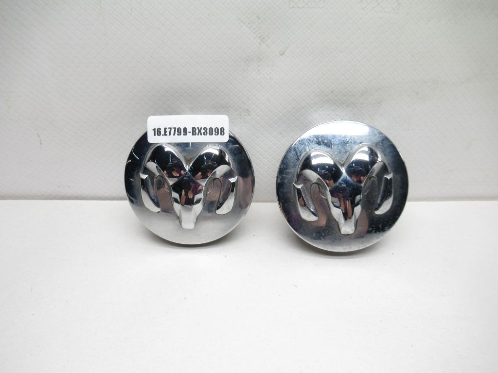 2007-2014 Dodge Avenger Charger Caliber Wheel Center Cap Pair 52110398AA OEM