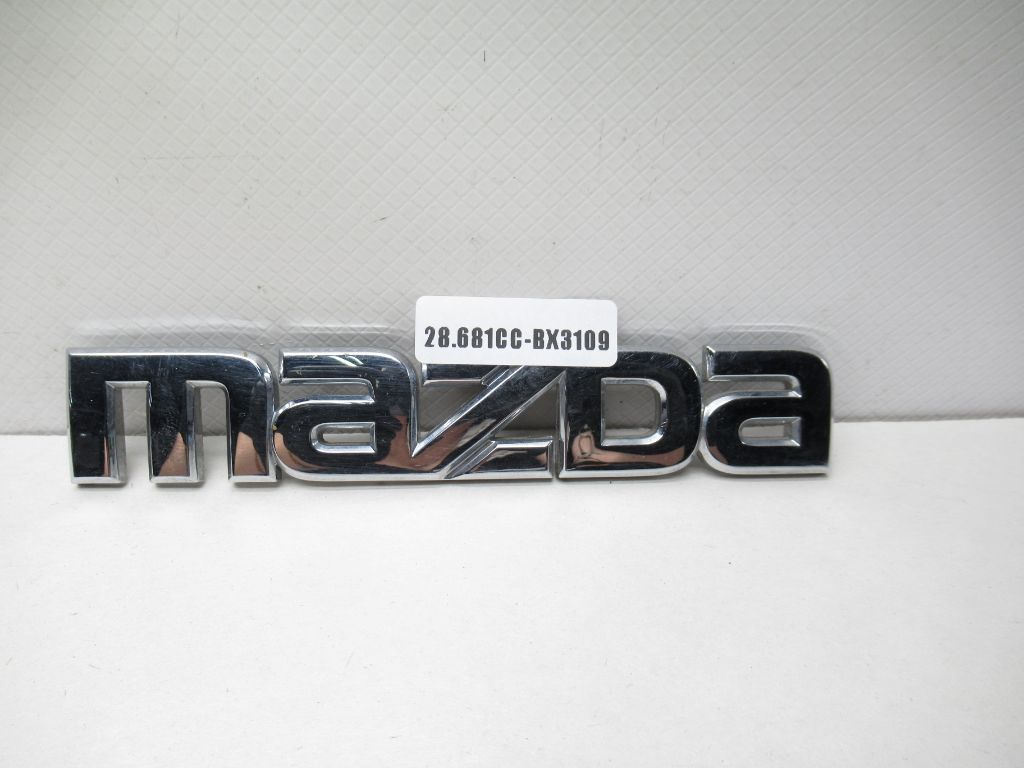 2004-2009 Mazda 3 Emblem Badge Logo Symbol Trunk Rear OEM