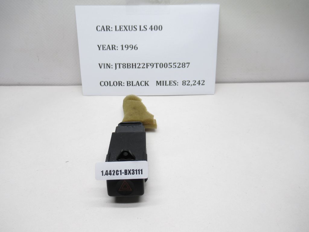 1995-2000 LEXUS LS400 Dash Hazard Light Switch 158370 OEM