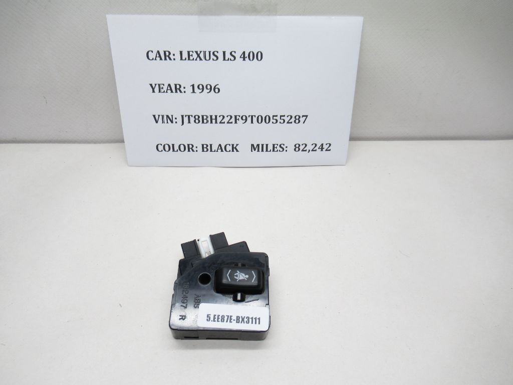 1995-2000 Lexus LS400 Passenger Seat Belt Adjustment Switch 182497 OEM