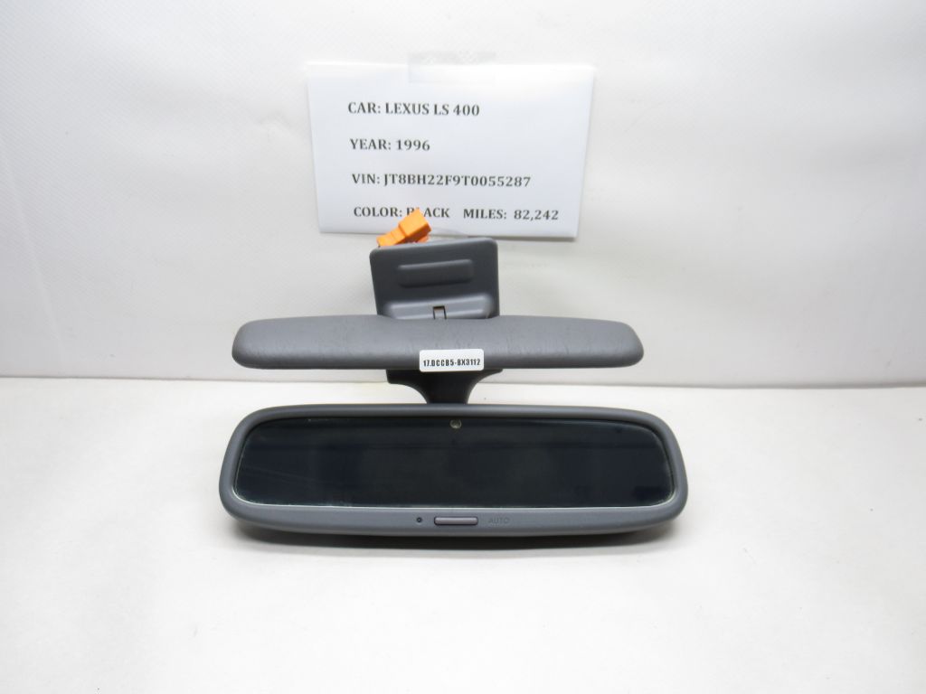 1995-1997 Lexus LS400 Front Interior Rear View Mirror E6014718 OEM