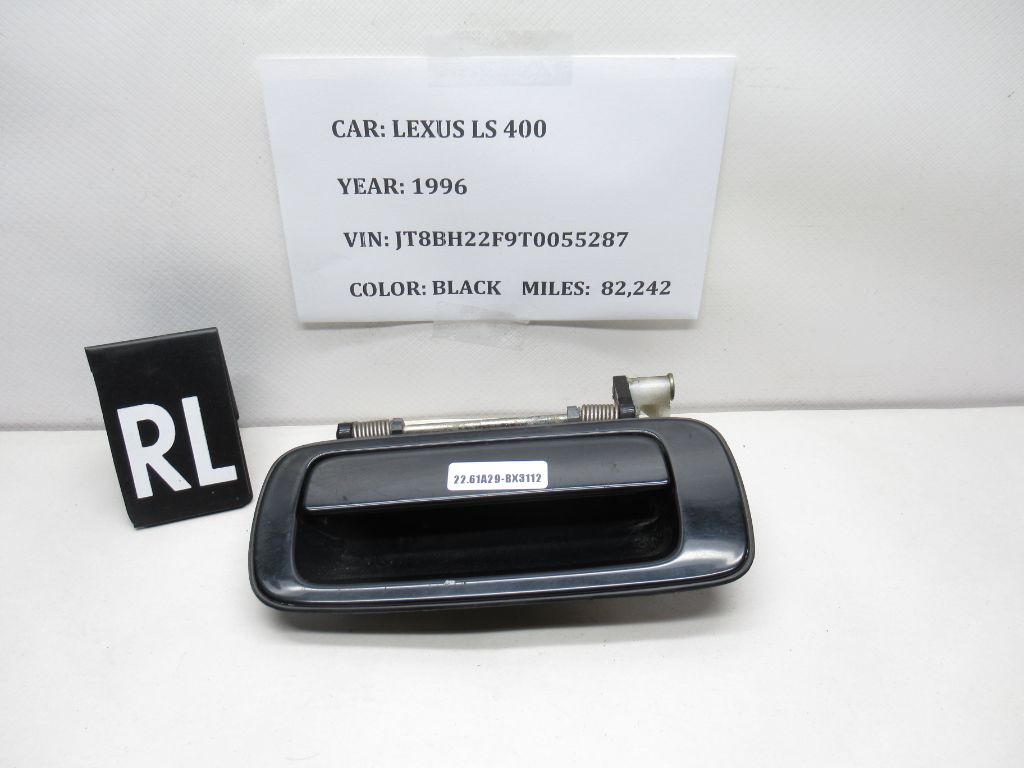 1995-1997 Lexus LS400 Rear Left Exterior Door Handle Assembly 250TRL OEM