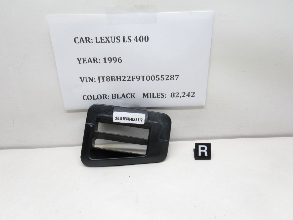 1995-1997 Lexus Ls400 Right Lower Center Console Air vent Cover OEM