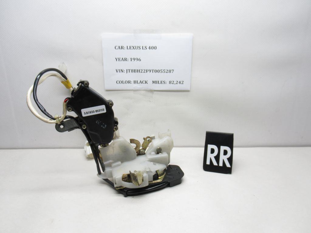 1995-1997 Lexus LS400 Rear Left Door Lock Latch Actuator 6934050020 OEM