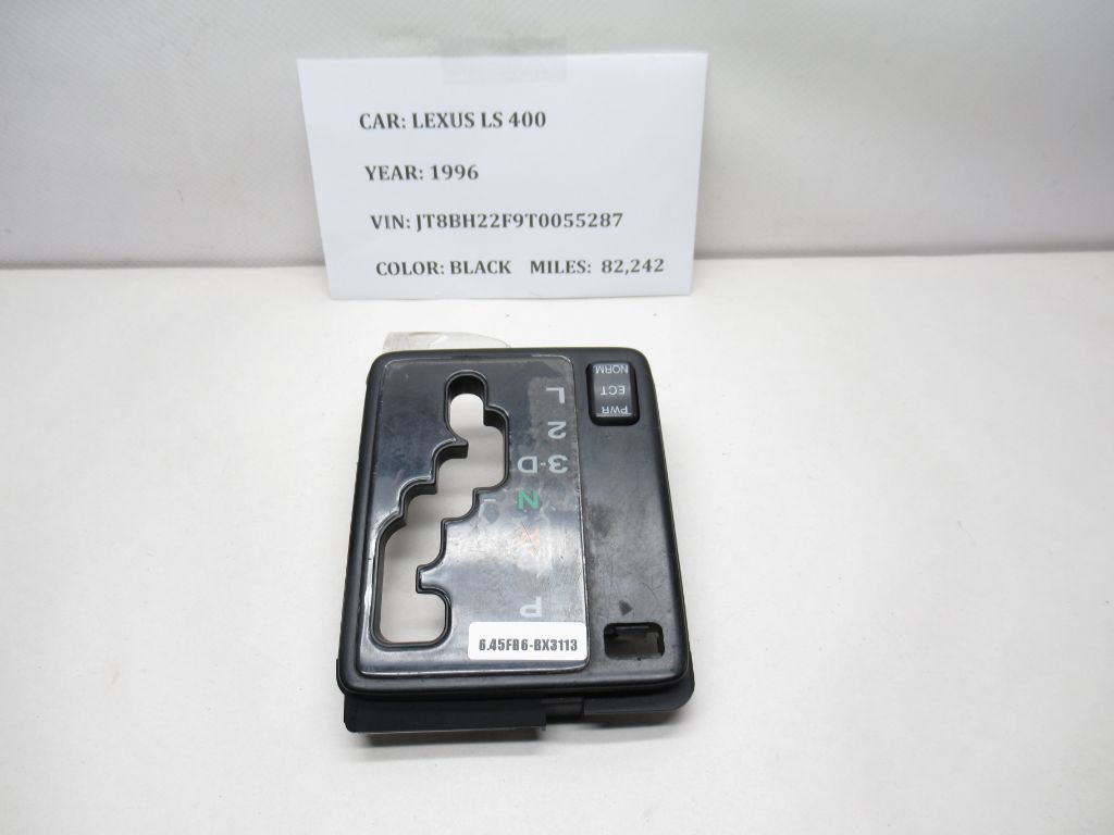 95-00 Lexus LS400 Center Console Gear Shifter Indicator Cover OEM