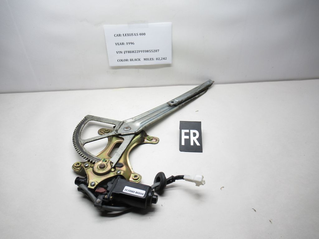 95-99 Lexus LS400 Front Right Window Regulator w/ Motor 85710-50040 OEM
