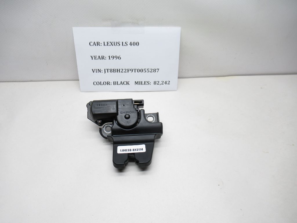 1995-2000 Lexus LS400 Trunk Latch Lock OEM