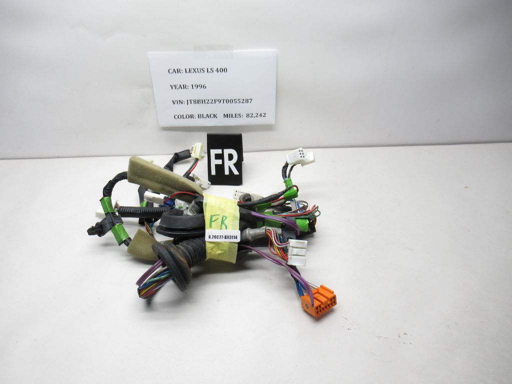 1995-2000 LEXUS LS400 Right Front Door Wiring Harness 8215150140 OEM