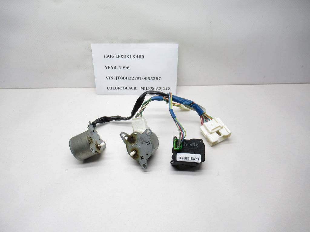 96-00 LEXUS LS400 A/C Heater Flap Door Actuator Motor Wiring Set 063700-5601 OEM
