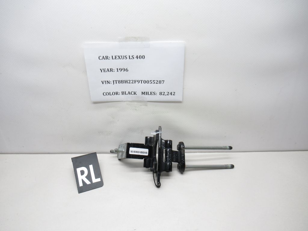 95-00 Lexus LS400 Left Side Rear Back Upper Lower  Door Hinges 68780-50030 OEM