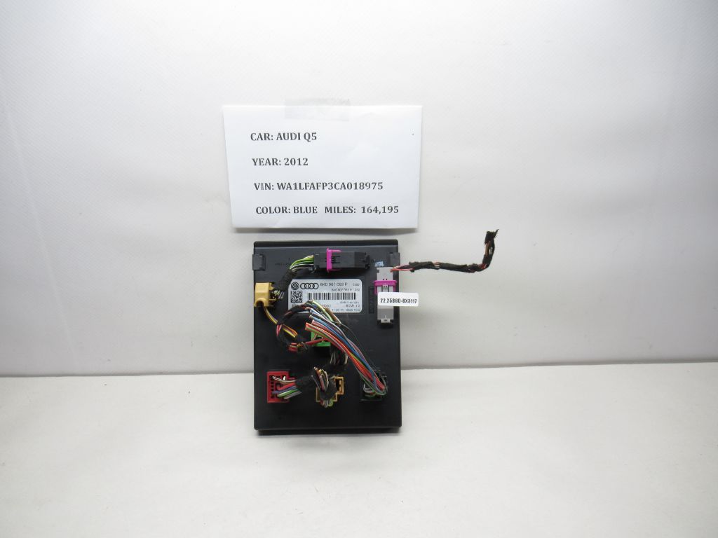 2009-2017 AUDI Q5 Body Control Module 8K0907063P OEM