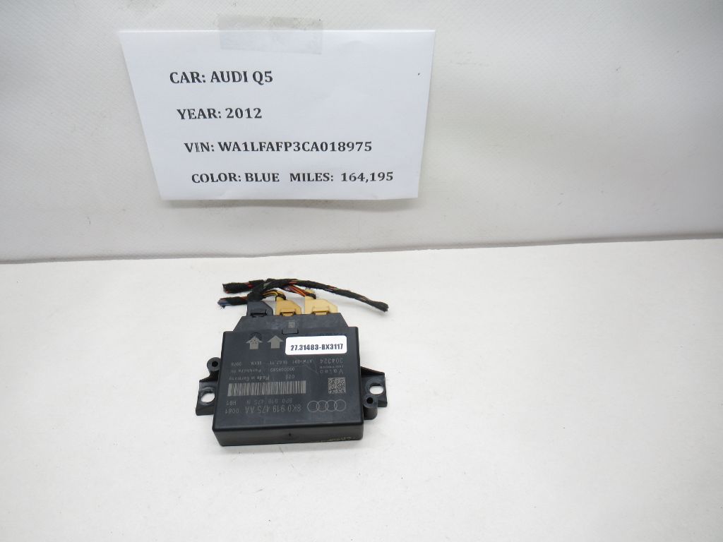 09-12 AUDI Q5 Park Assist Parking Distance Control Module Unit 8K0919475AA OEM