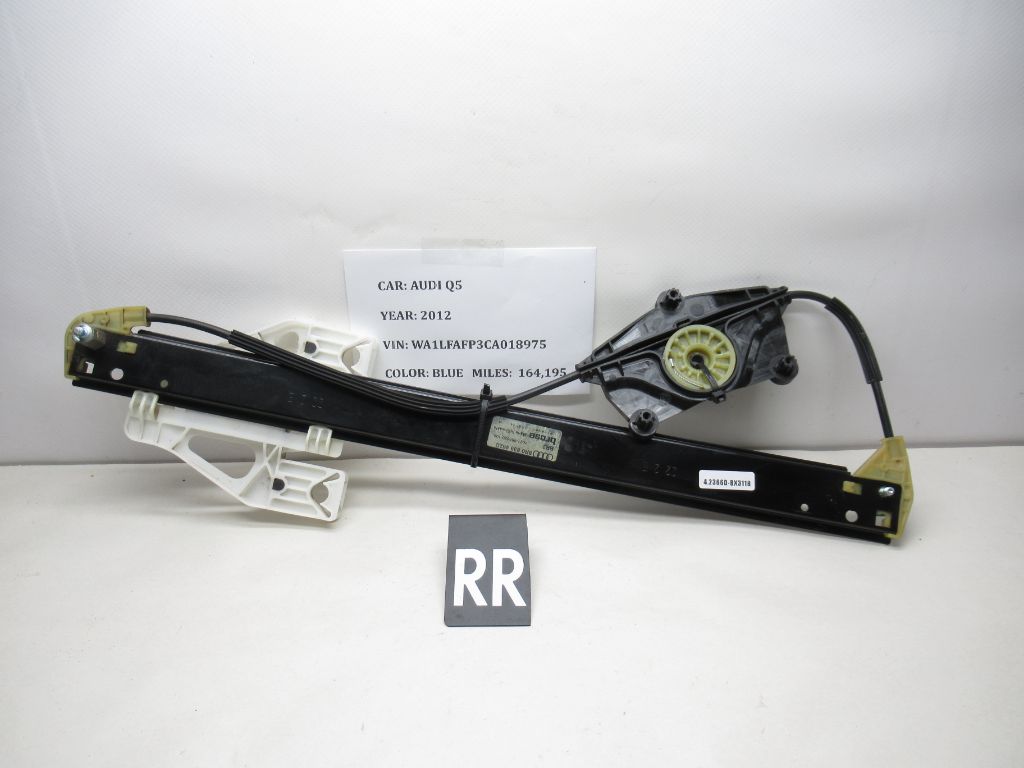 2009-2017 AUDI Q5 REAR Right Window Regulator 8R0839462D OEM