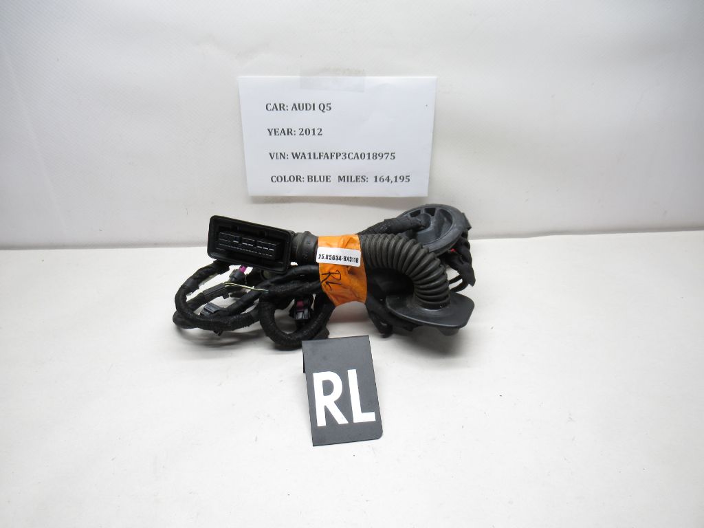 2009-2013 AUDI Q5 REAR LEFT DOOR Wiring Harness 8R0971687AA OEM