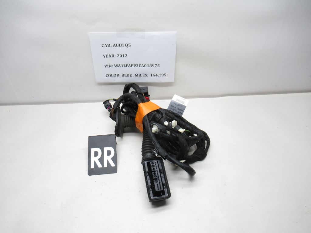 2009-2012 AUDI Q5 REAR Right DOOR WIRE Wiring Harness 8R0971688A OEM