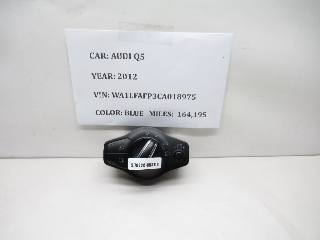 2009-2016 AUDI Q5 Headlight Fog Light Switch 8K0941531AS OEM