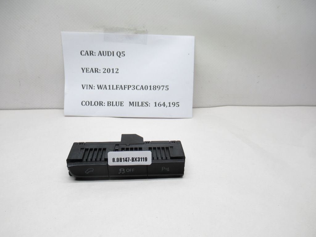 2009-2017 AUDI Q5 Traction Control Park Assist Switch 8R1959673C OEM