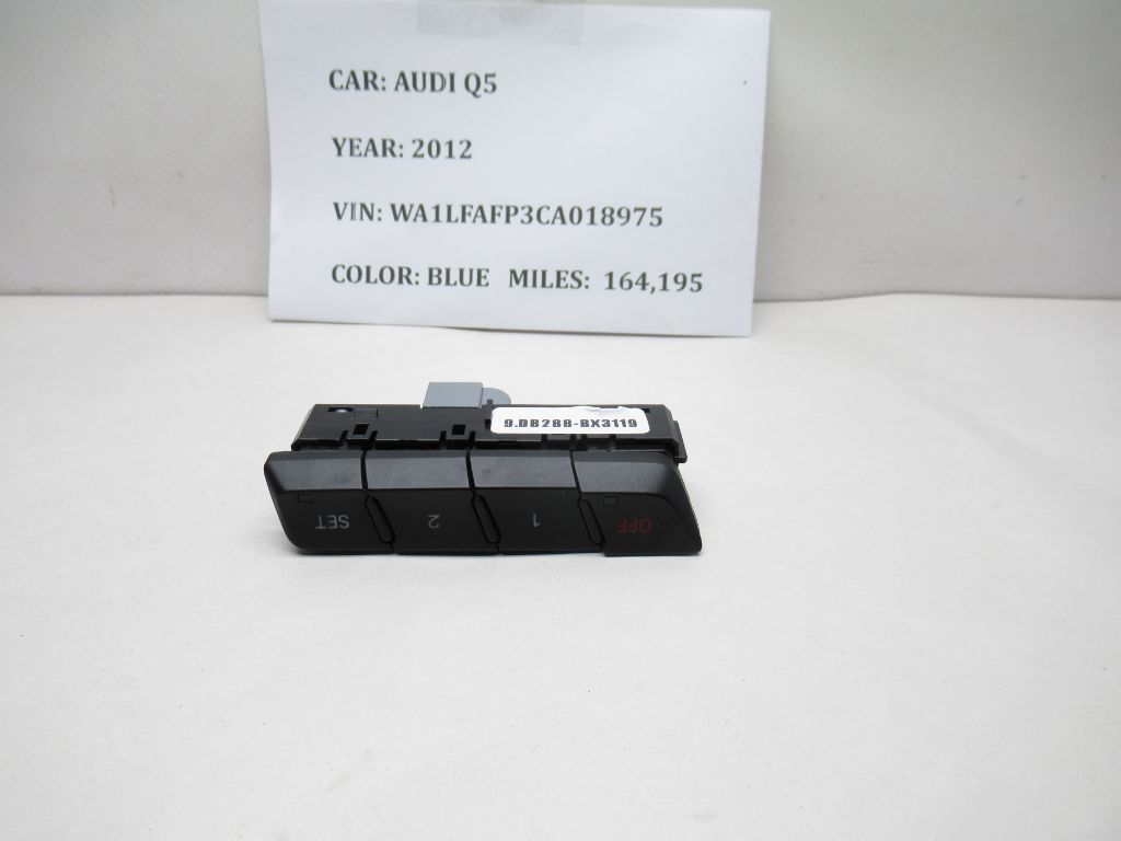 2009-2012 AUDI Q5 Front Left Seat Mirror Memory Switch 8R0959769 OEM