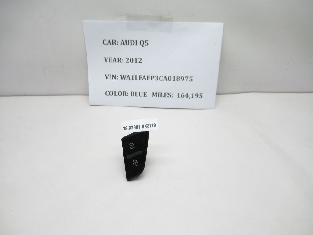2009-2017 AUDI Q5 Front Left Door Lock Unlock Switch 8R1962107A OEM
