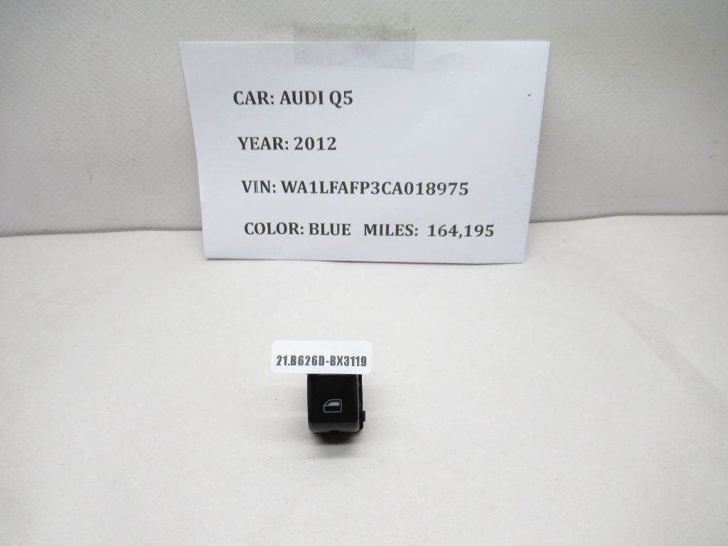 2009-2012 AUDI Q5 Rear Power Window Door Switch 8K0959855A OEM