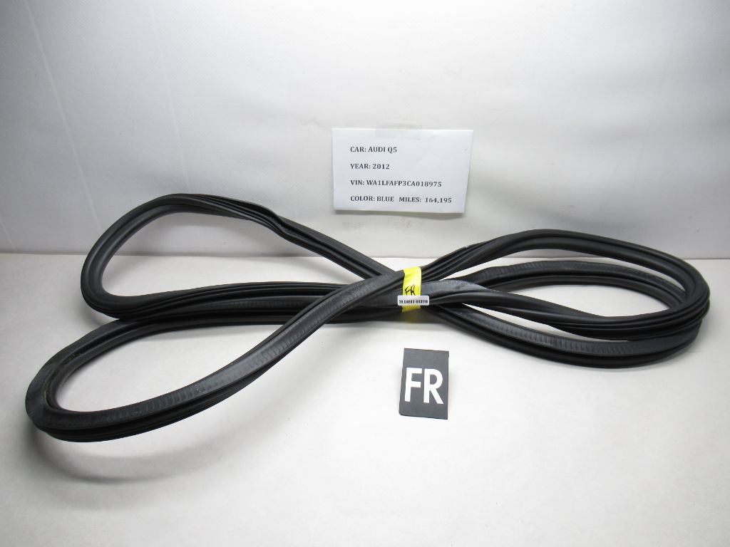 2009-2017 AUDI Q5 Front Right Door Body Weatherstrip Seal 8R0831721 OEM