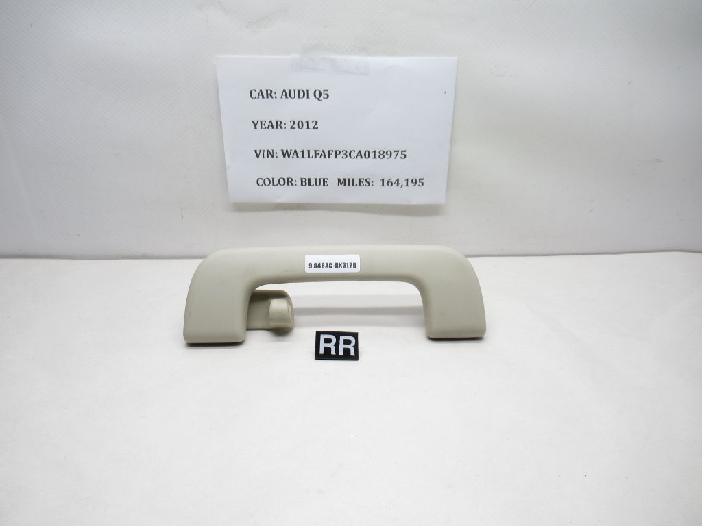 2009-2015 AUDI Q5 Rear Right Grab Handle 8R0857608D OEM