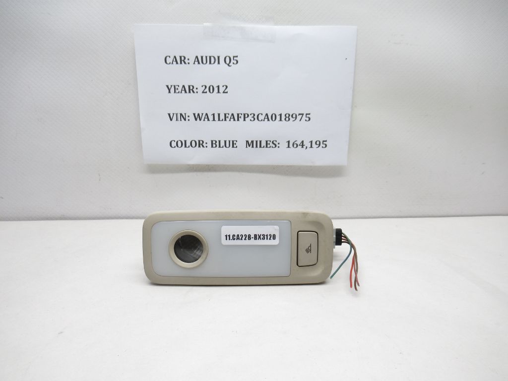 2009-2015 AUDI Q5 REAR Right DOME Reading Light 8R0947292 OEM