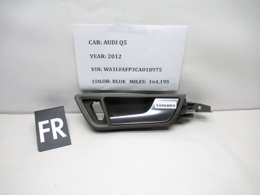 2009-2017 AUDI Q5 Front Right Interior DOOR Handle 8R0837020 OEM