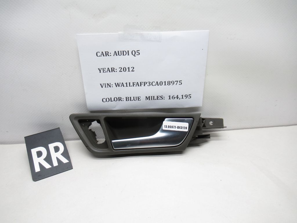 2009-2017 AUDI Q5 REAR Right Interior DOOR Handle 8R0839020 OEM