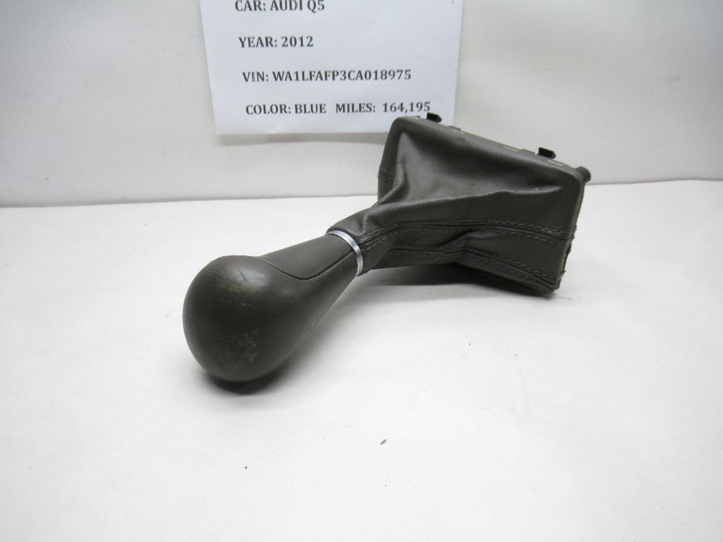 2010-2012 AUDI Q5 Automatic Shifter Knob & Boot 8K1713139A OEM