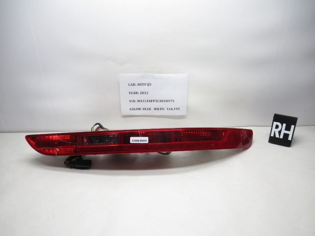 2009-2017 AUDI Q5 Rear Right Bumper Lower Tail Light Lamp 8R0945096B OEM