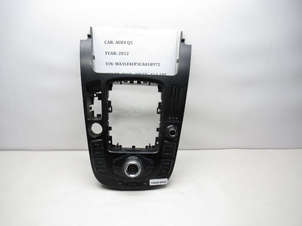 2009-2015 AUDI Q5 Navigation Radio Dashboard Control Panel 8T0919609G OEM