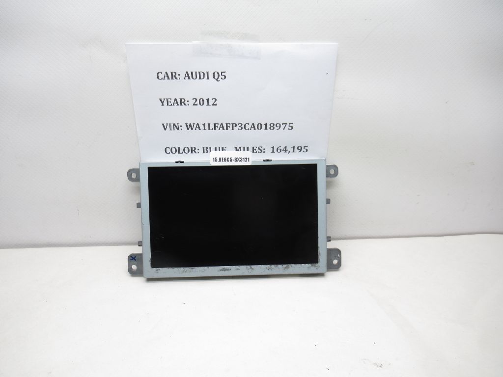 2009-2014 AUDI Q5 Information Dash Display Screen 8R0919604 OEM