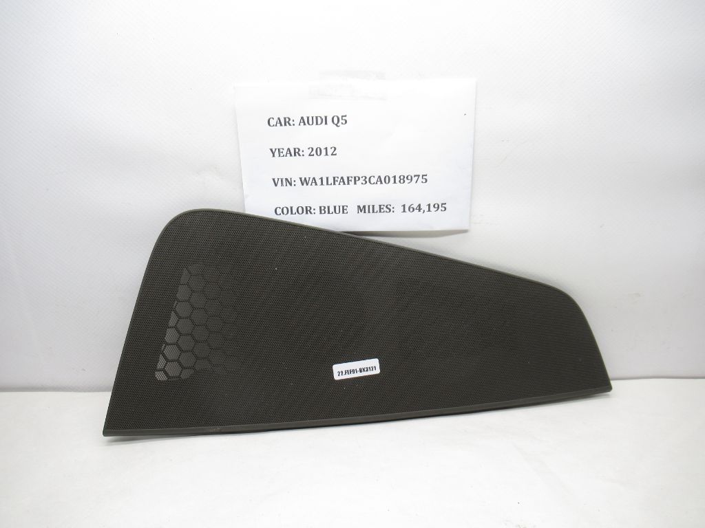 2009-2017 AUDI Q5 Center Dash Speaker Cover Grille Trim Panel 8R1857210 OEM