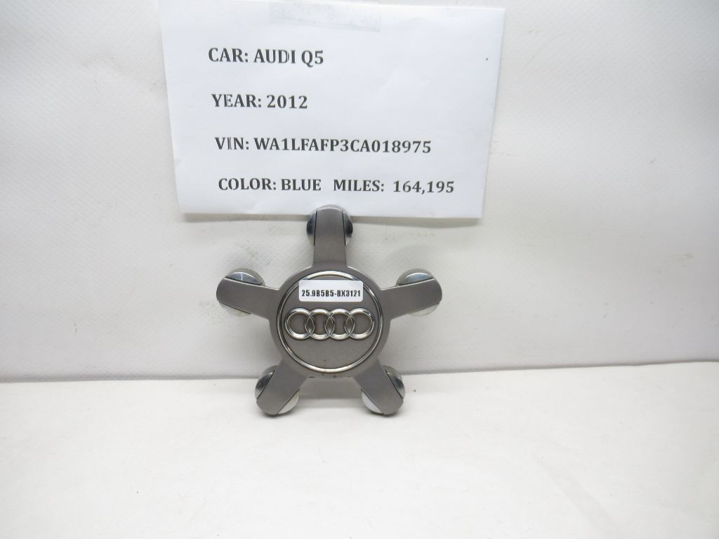 2009-2017 AUDI Q5 Wheel Center Cap 8R0601165 OEM