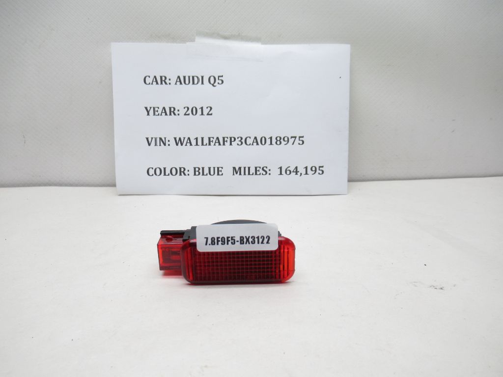 2009-2017 Audi Q5 Interior Door Panel Red Reflector Light Lamp 6Y094741 OEM