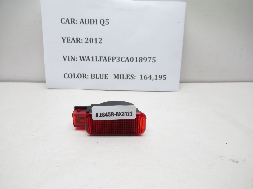 2009-2017 Audi Q5 Interior Door Panel Red Reflector Light Lamp 6Y094741 OEM