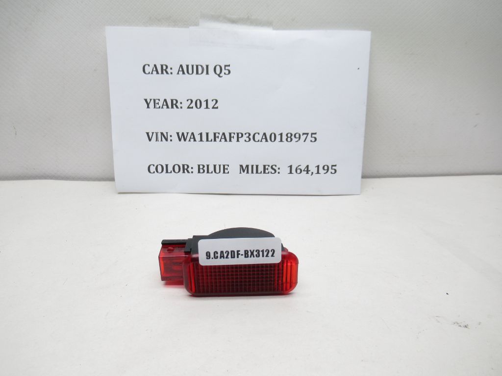 2009-2017 Audi Q5 Interior Door Panel Red Reflector Light Lamp 6Y094741 OEM