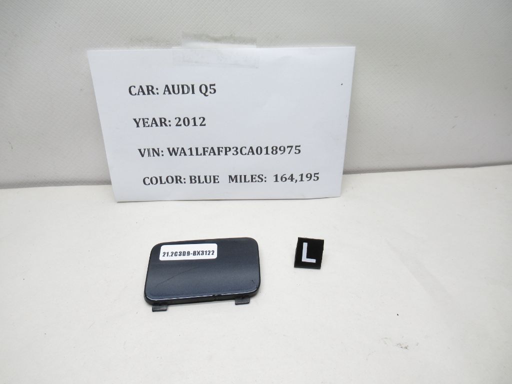 2009-2017 AUDI Q5 Rear Left Bumper Tow Hook Cover Cap 8R0807449 OEM