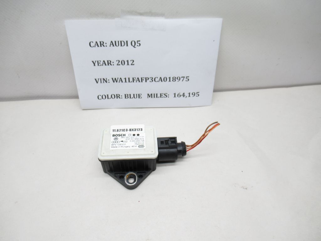 2009-2012 Audi Q5 A5 Stability Yaw Rate Switch Module 8K0907637C OEM