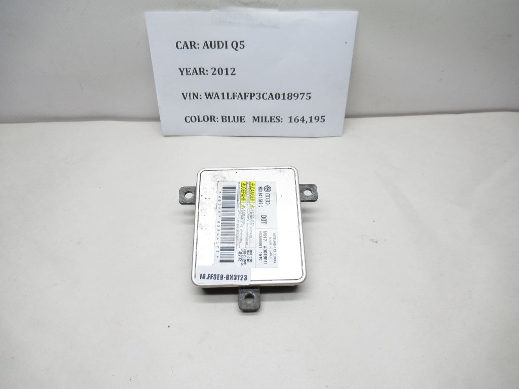 2010-2012 Audi Q5 Light Ballast 8K0941597C OEM