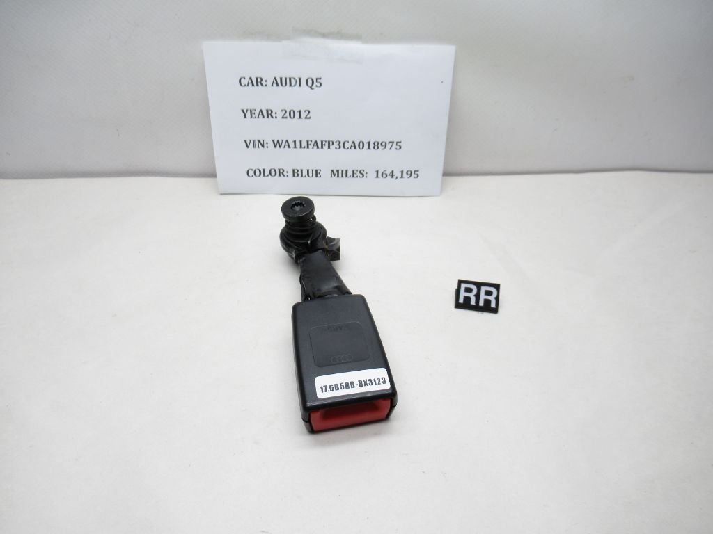 2009-2017 AUDI Q5 Rear Right Seatbelt Seat Belt Buckle 8R0857754F OEM