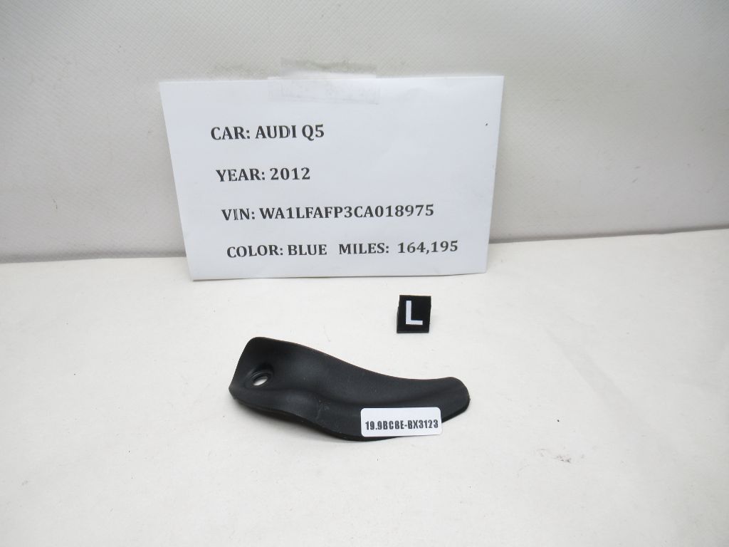 2009-2017 AUDI Q5 LEFT SIDE Trunk Hatch Spoiler Cover TRIM 8R0827555 OEM