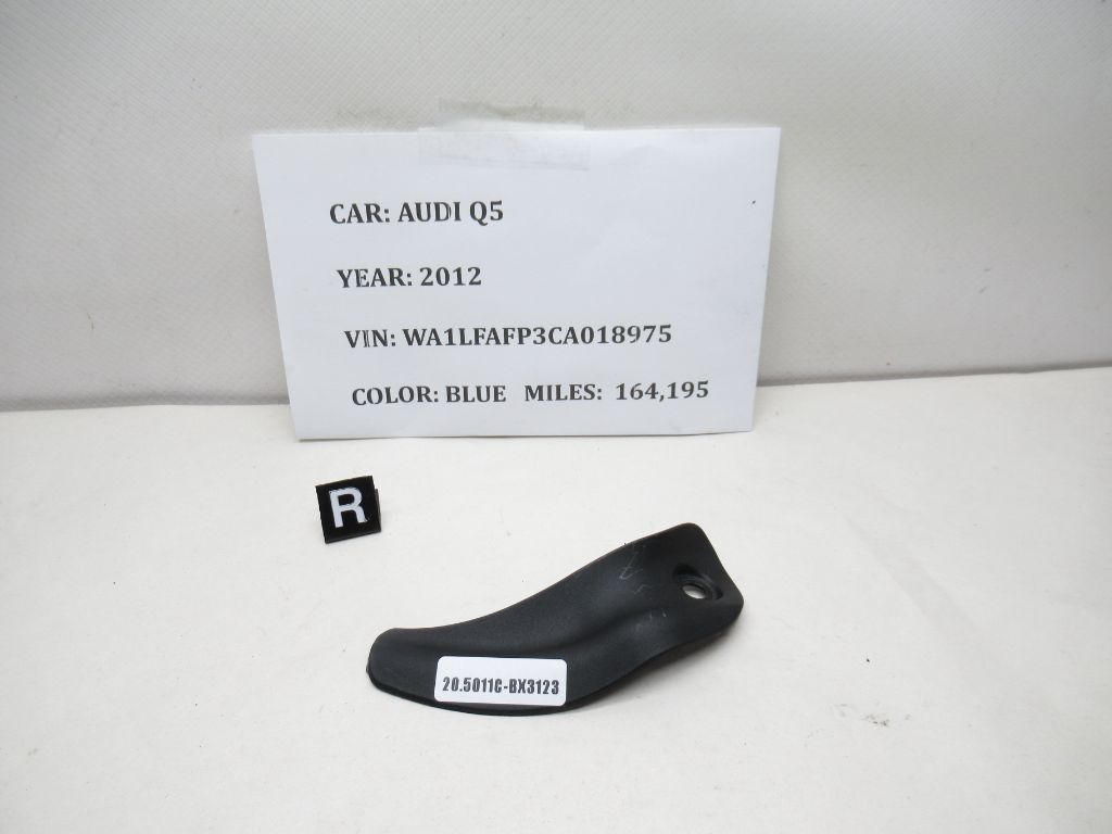 2009-2017 AUDI Q5 Right SIDE Trunk Hatch Spoiler Cover TRIM 8R0827556 OEM
