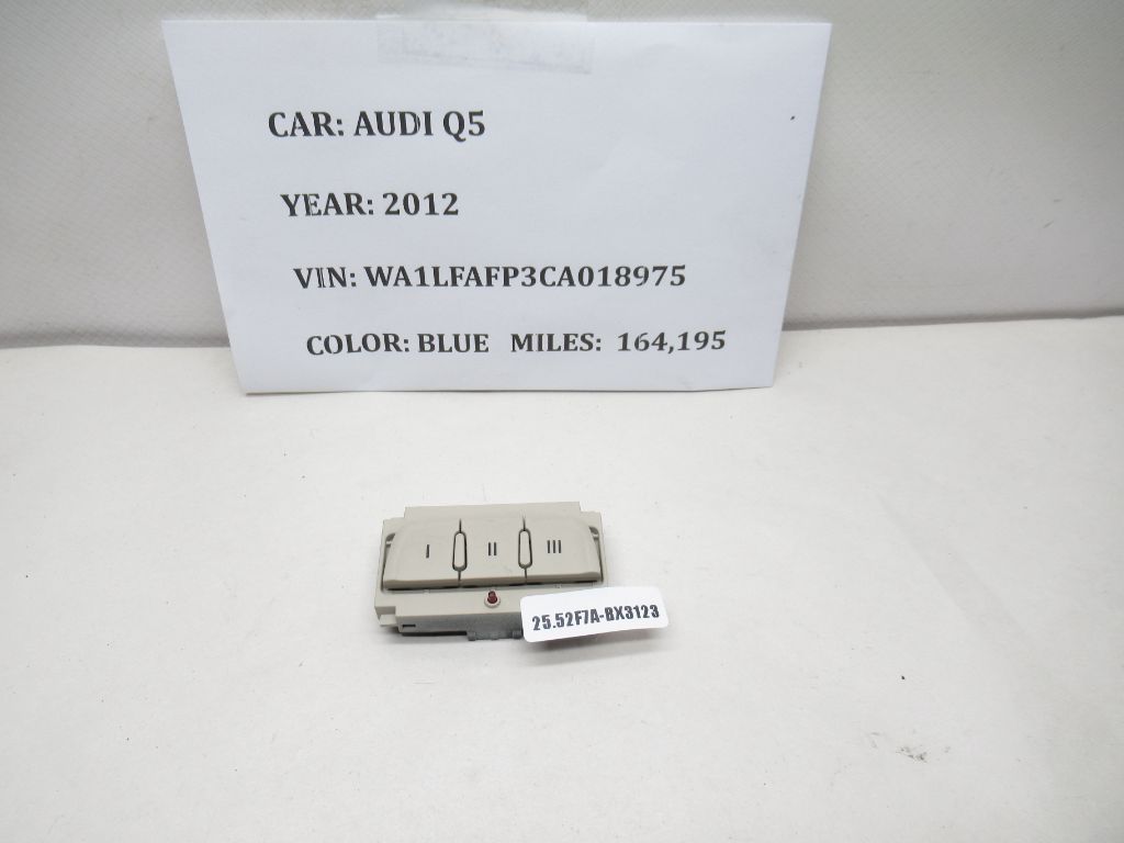 2009-2017 Audi Q5 Garage Door Opener Switch 8K0959719B OEM